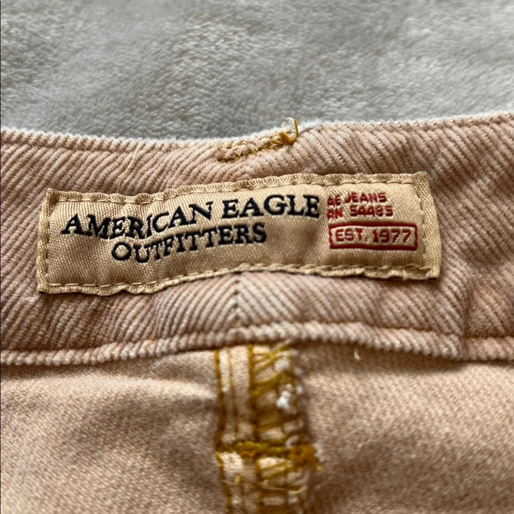 American Eagle Outfitters Women's Size 14 Light Tan Corduroy Pants - Picture 4 of 6